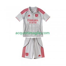 Divisa di Calcio Olympique Lyonnais Bambino Terza 2025/2026